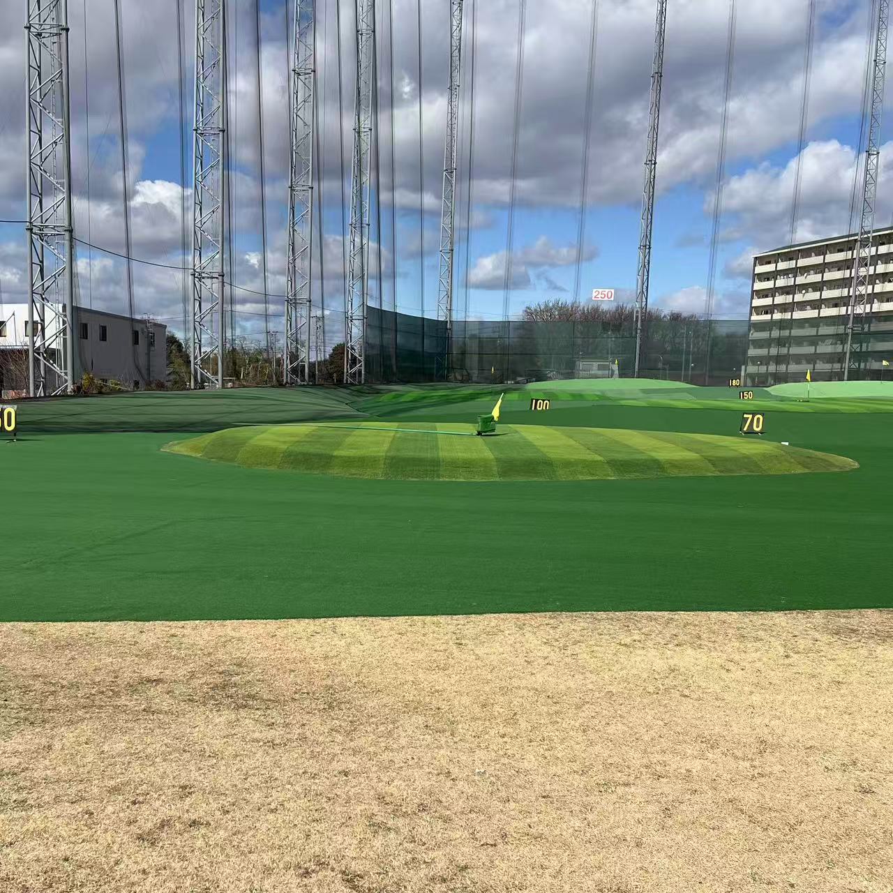 王子ゴルフ人工芝敷設