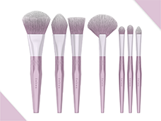 Purple Makeup Brush Set