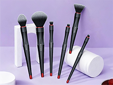Industrial-Chic Makeup Brush Collection