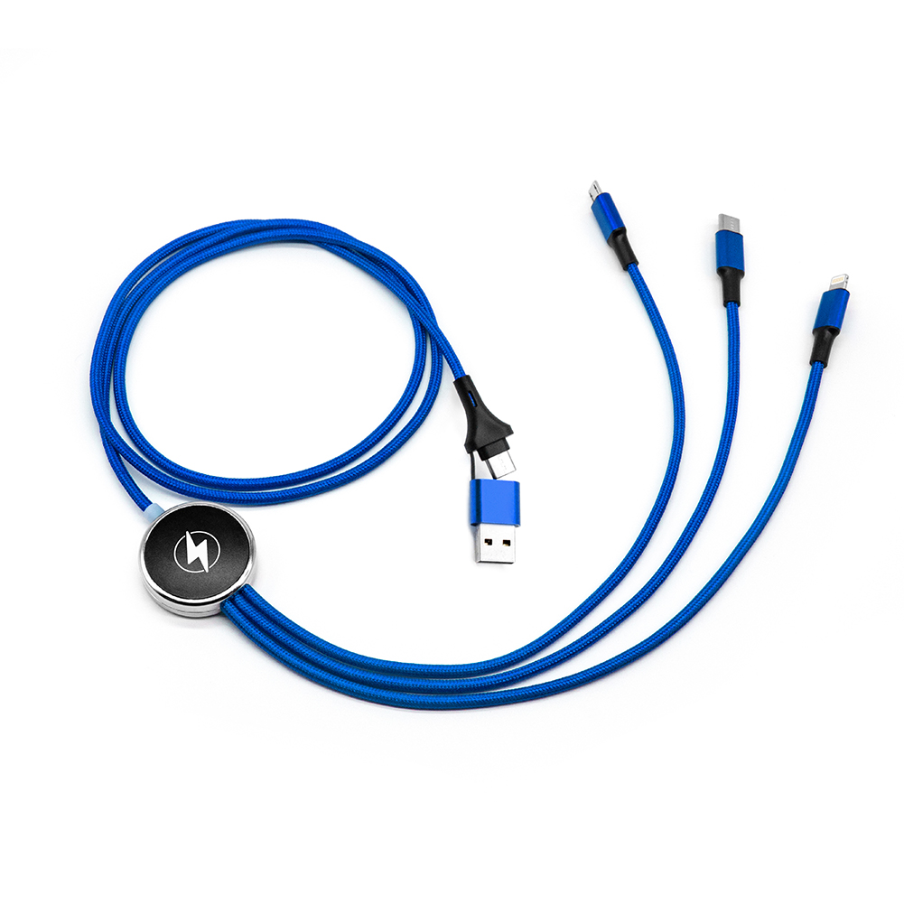 5in1 LED USB charging cable