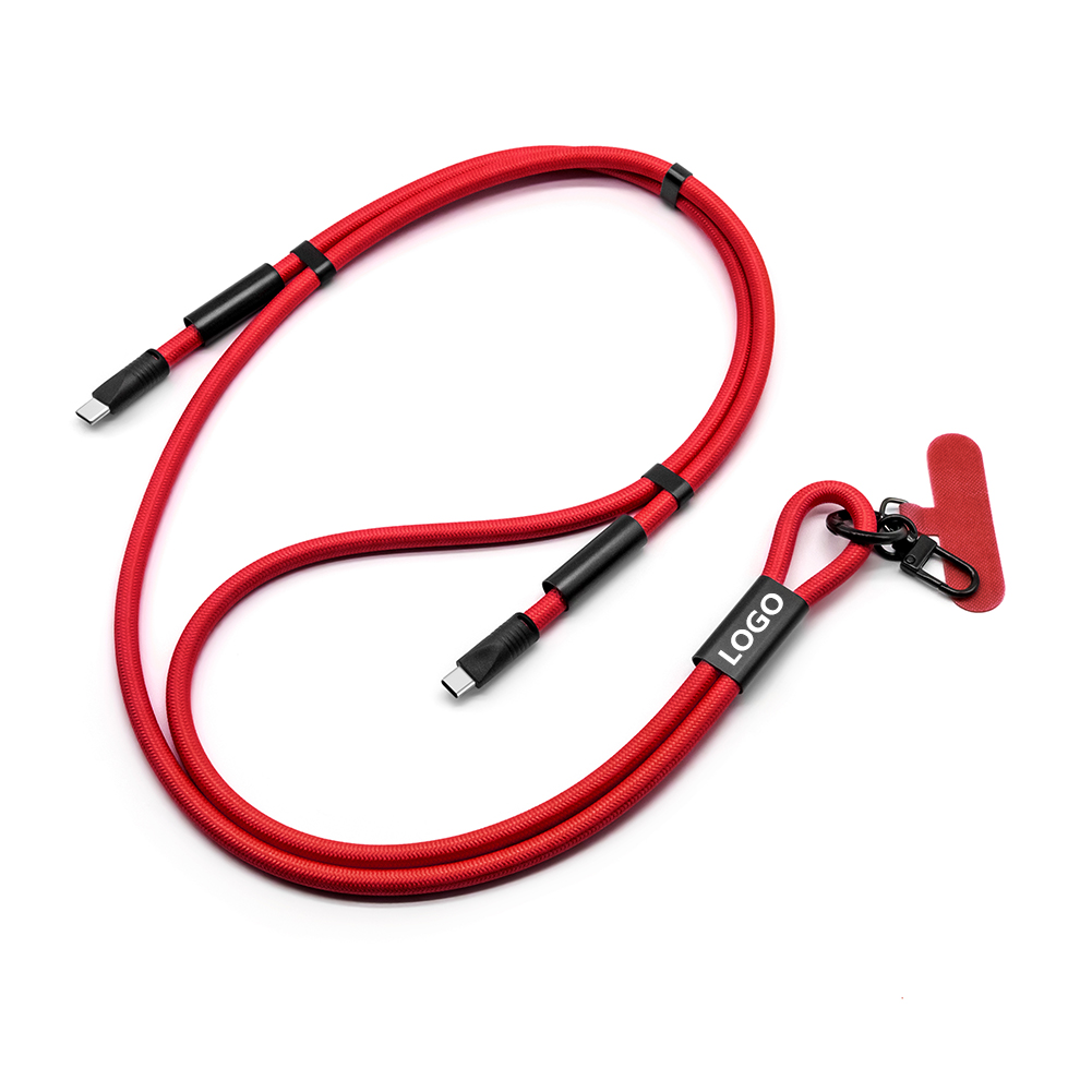 2 In 1 Lanyard Fast Charging Cable