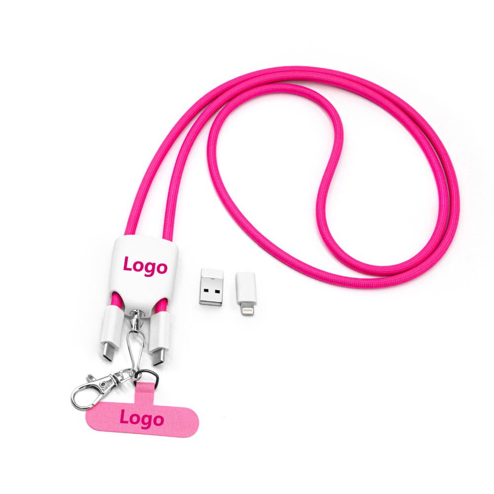 4 In 1 Lanyard USB Cable