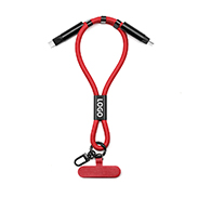 2 In 1 Lanyard Fast Charging Cable